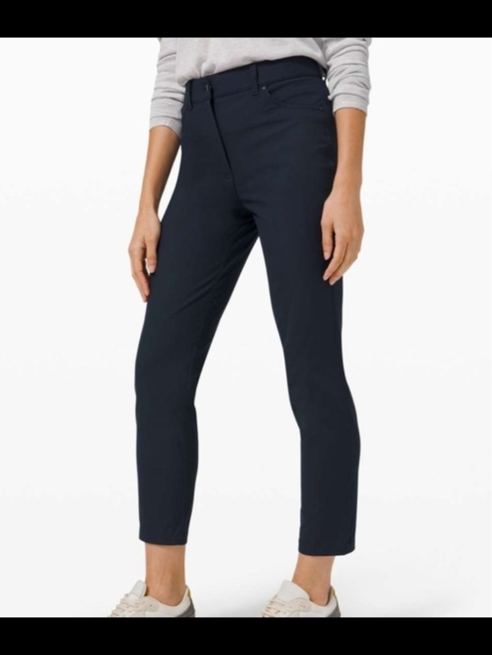lululemon City Sleek 7/8 Pants Black Size 8